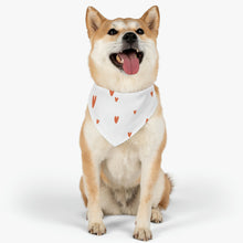 Load image into Gallery viewer, Hearts Bandana Collar