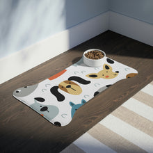 Load image into Gallery viewer, Dog Faces Feeding Mats
