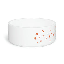 Load image into Gallery viewer, Hearts Dog Bowl