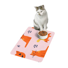 Load image into Gallery viewer, Cute Cats Food Mat