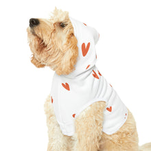 Load image into Gallery viewer, Hearts Dog Hoodie