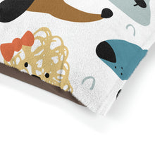 Load image into Gallery viewer, Dog Faces Bed