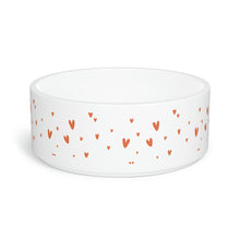 Load image into Gallery viewer, Hearts Dog Bowl