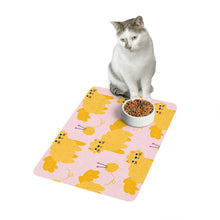 Load image into Gallery viewer, Knit Kitty Food Mat