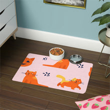 Load image into Gallery viewer, Cute Cats Food Mat