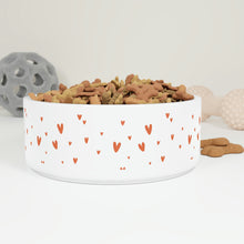 Load image into Gallery viewer, Hearts Dog Bowl
