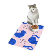 Load image into Gallery viewer, Sleeping Cats Food Mat