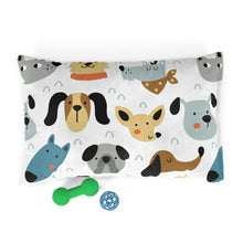 Load image into Gallery viewer, Dog Faces Bed